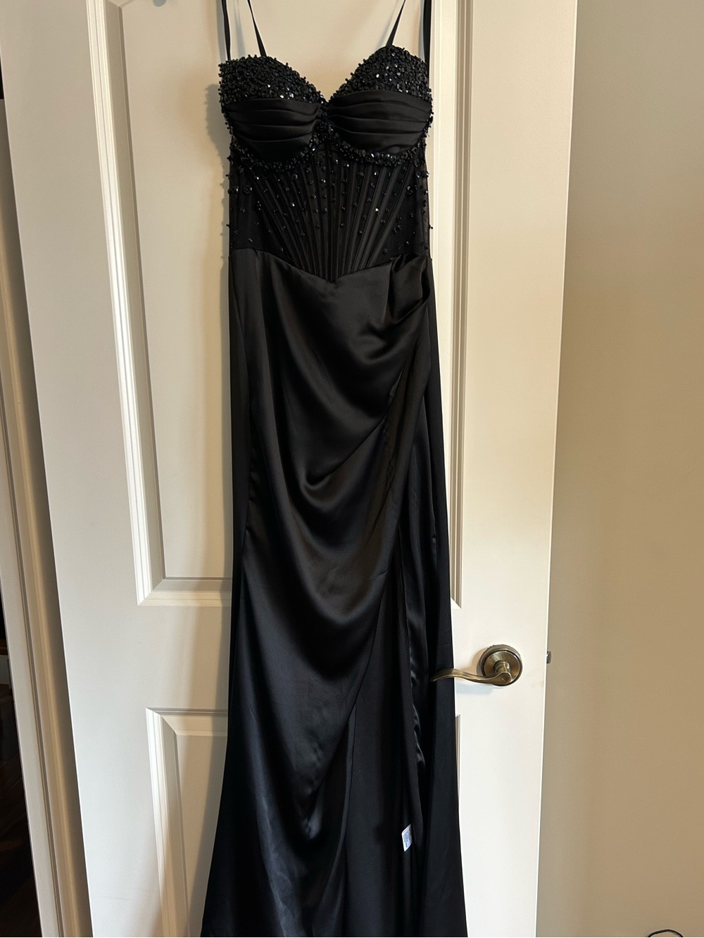 Black LaDivine Prom Dress - Picture 1 of 6
